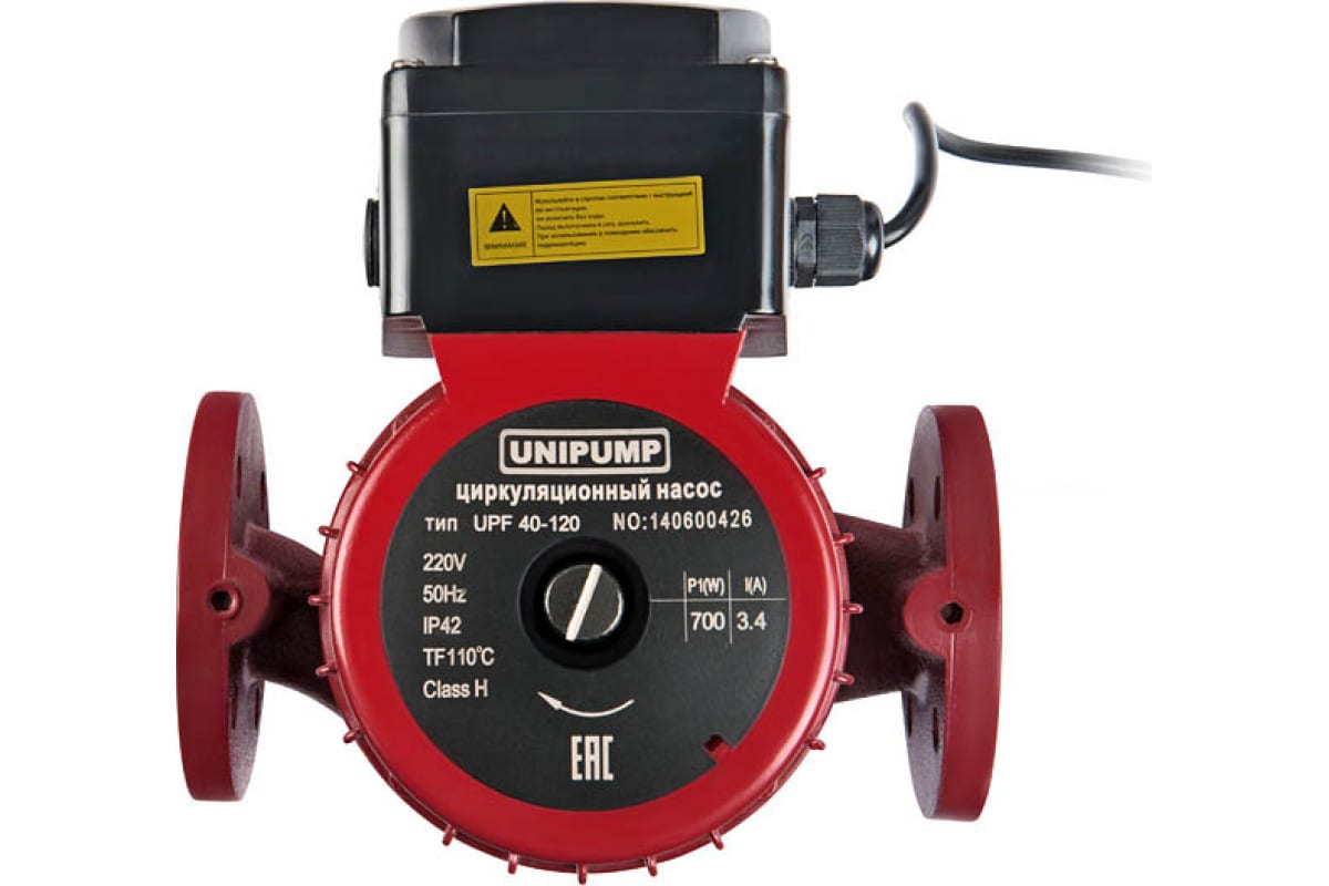 Циркуляционный насос UNIPUMP UPF 40-120