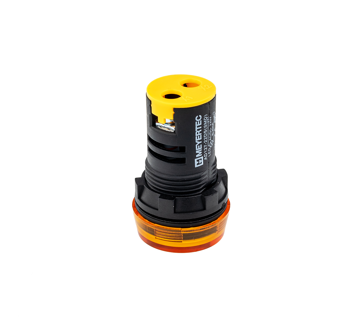 Сигнальная LED лампа, желтый, 110V AC/DC IP65
