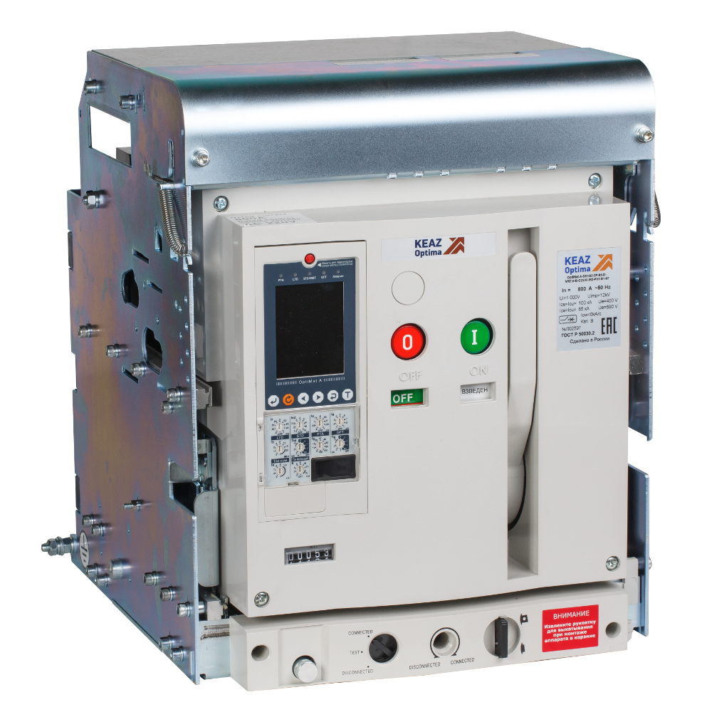 Выключатель автоматический OptiMat A-1000-S2-3P-85-D-MR8.1-B-C2200-M2-P05-S1-06