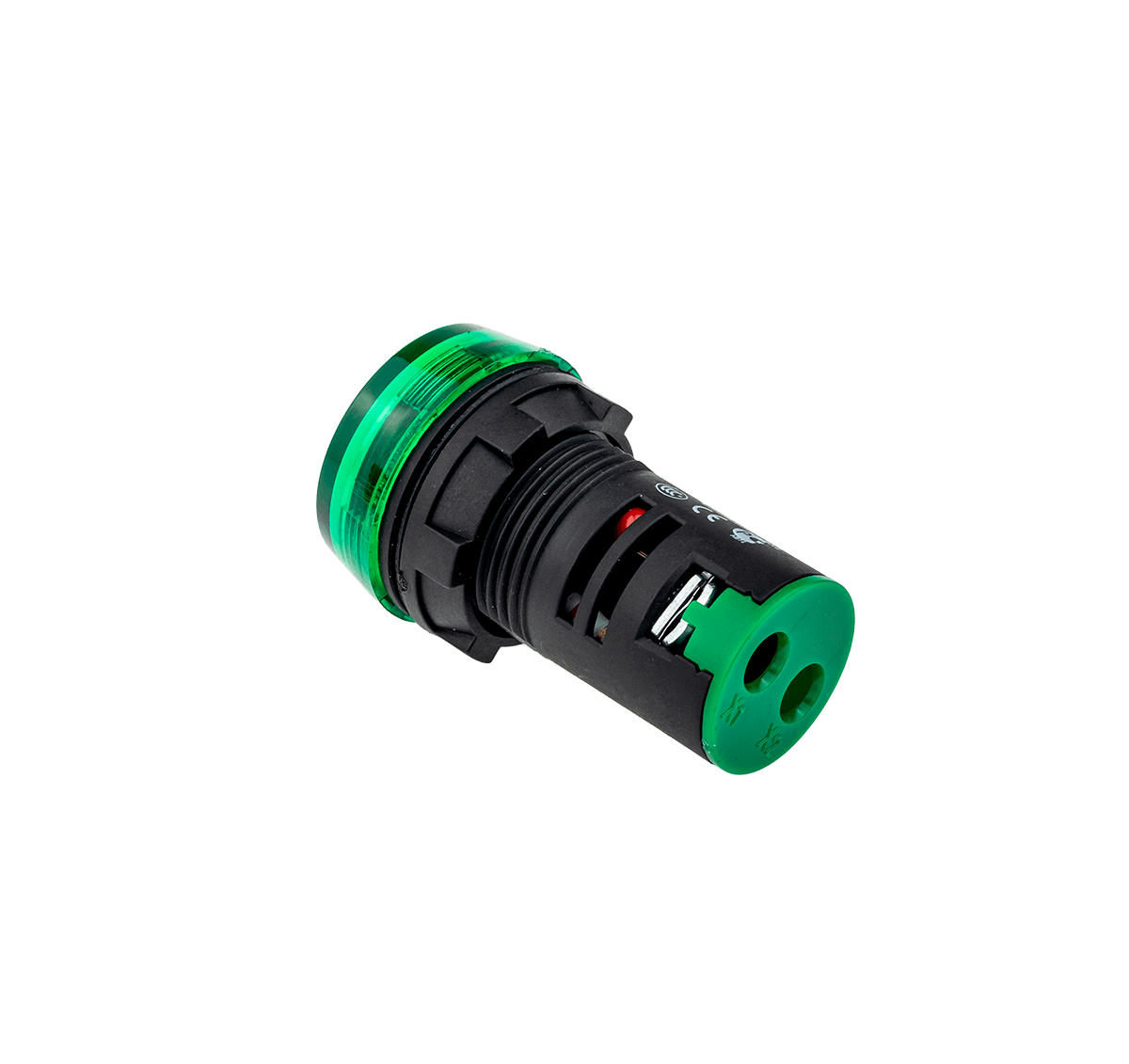 Сигнальная лампа, зеленый, 24V AC/DC IP65