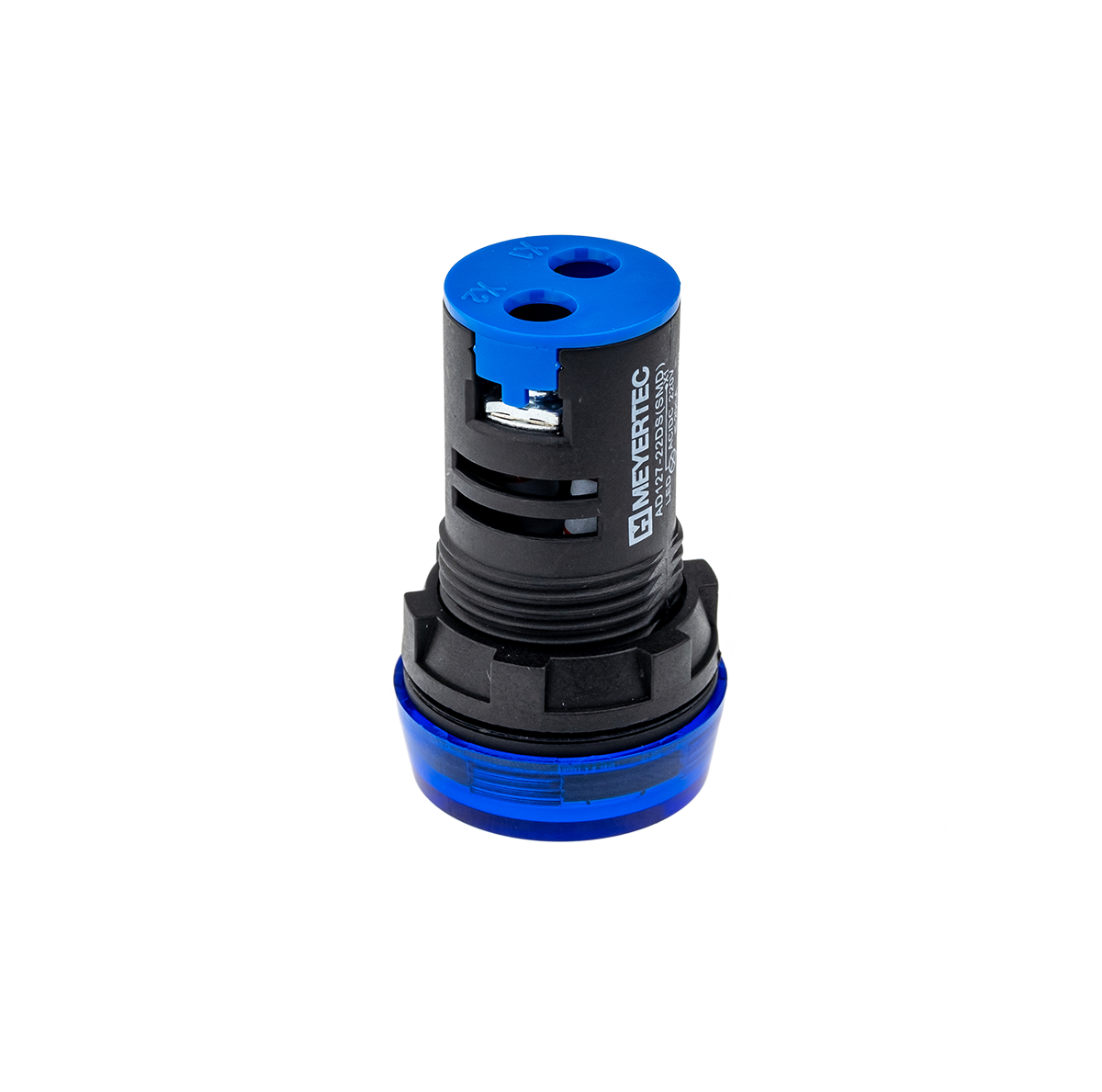Сигнальная LED лампа, синий, 380V AC IP65