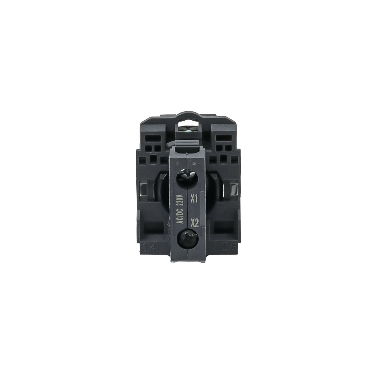 Лампа сигнальная синяя, 220V AС/DC, IP65, пластик