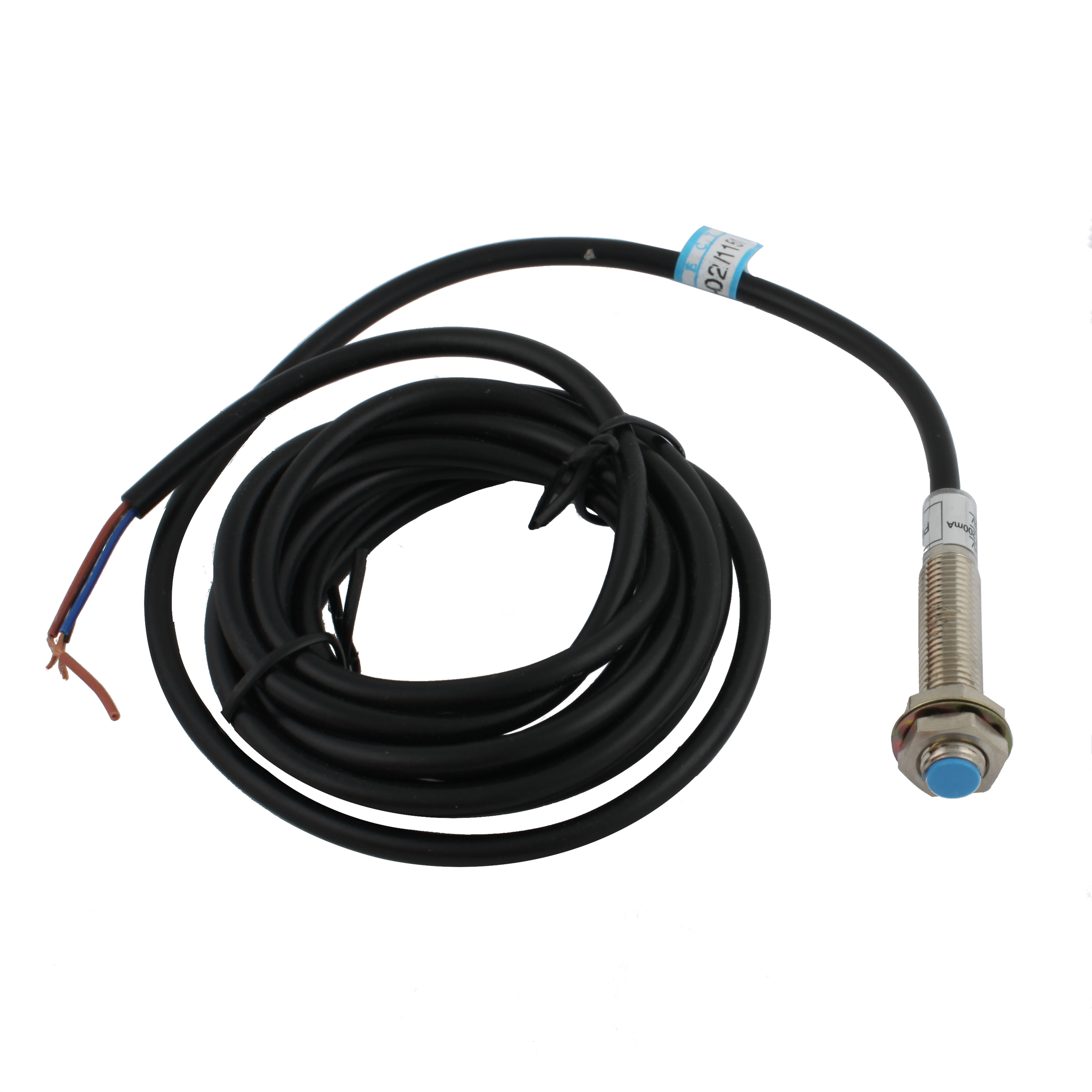 INNOCONT Индуктивный датчик, M8x1, L=49 мм, экранированный, зона срабатывания 1 мм, -25 +60 С, 12…24 VDC, IP65, выход: PNP NO, макс. ток 200 мА, кабель 2 м SL-8P1C