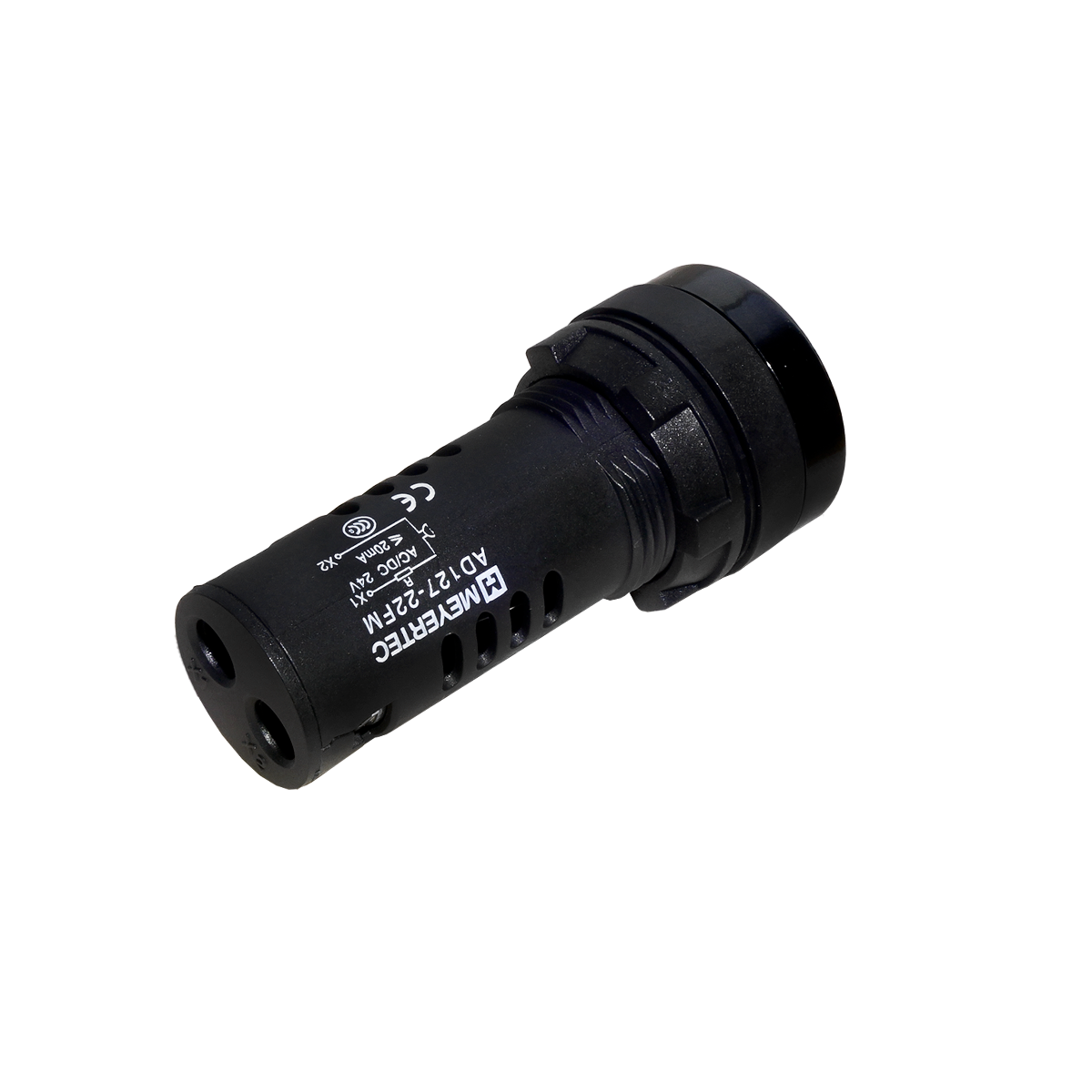 Зуммер без подсветки, 80дБ, черный, 24V AС/DC, IP65, пластик