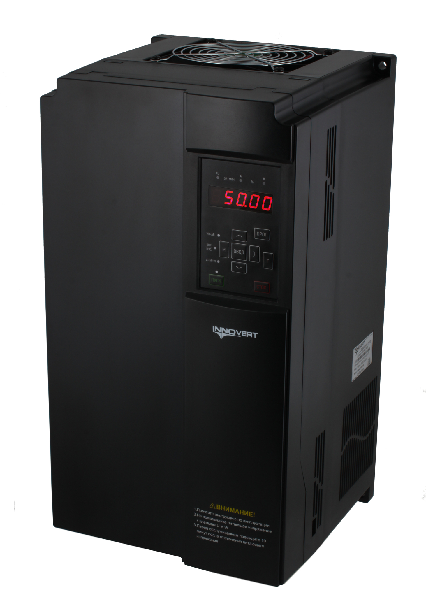 Преобразователь частоты INNOVERT IBD453P43E (45кВтx380 В), выходной ток 90 А