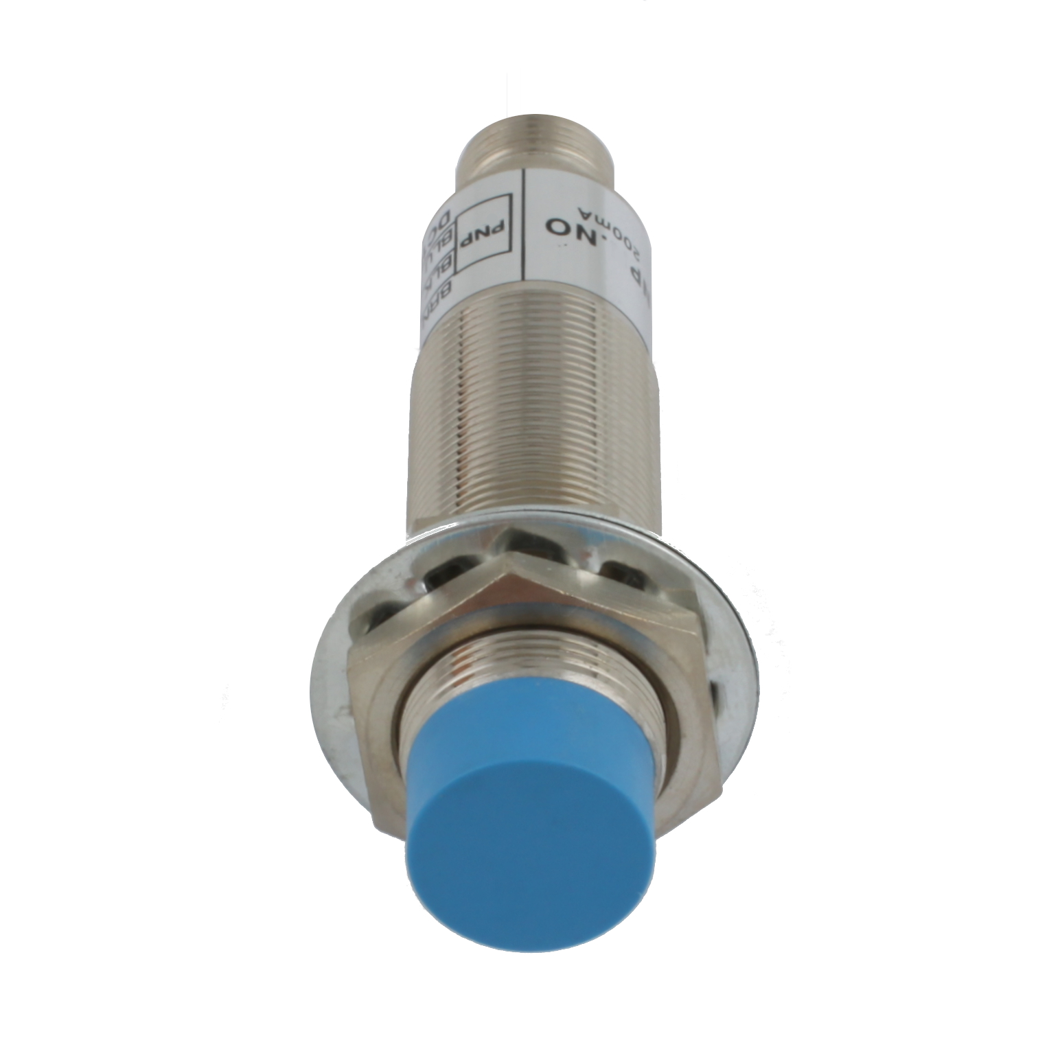 INNOCONT Индуктивный датчик, M18x1, L=73 мм, неэкранированный, зона срабатывания 8 мм, -25 +60 С, 12…24 VDC, IP67, выход: PNP NO, макс. ток 200 мА, разъем M12 SLI-18P8C