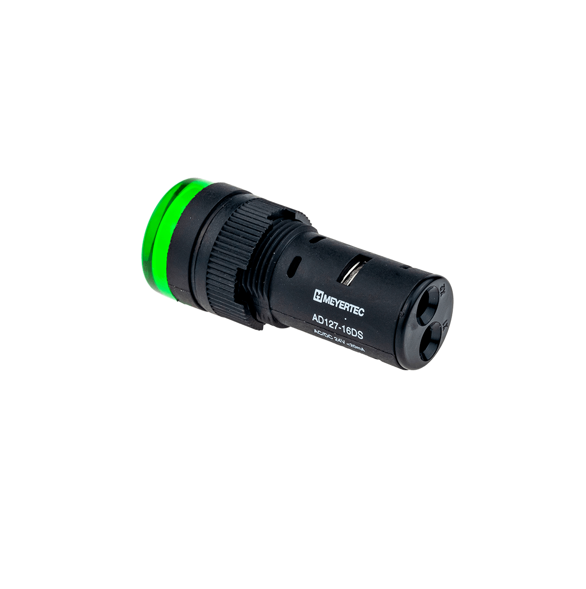 Сигнальная лампа 16мм, зеленый, 24V AC/DC