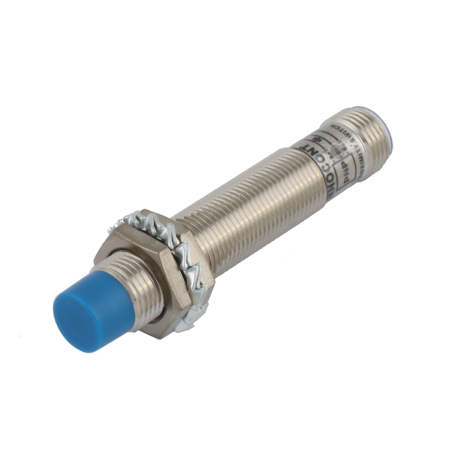 INNOCONT Индуктивный датчик, M12x1, L=61 мм, неэкранированный, зона срабатывания 4 мм, -25 +60 С, 12…24 VDC, IP67, выход: PNP NO, макс. ток 200 мА, разъем M12 SLI-12P4C