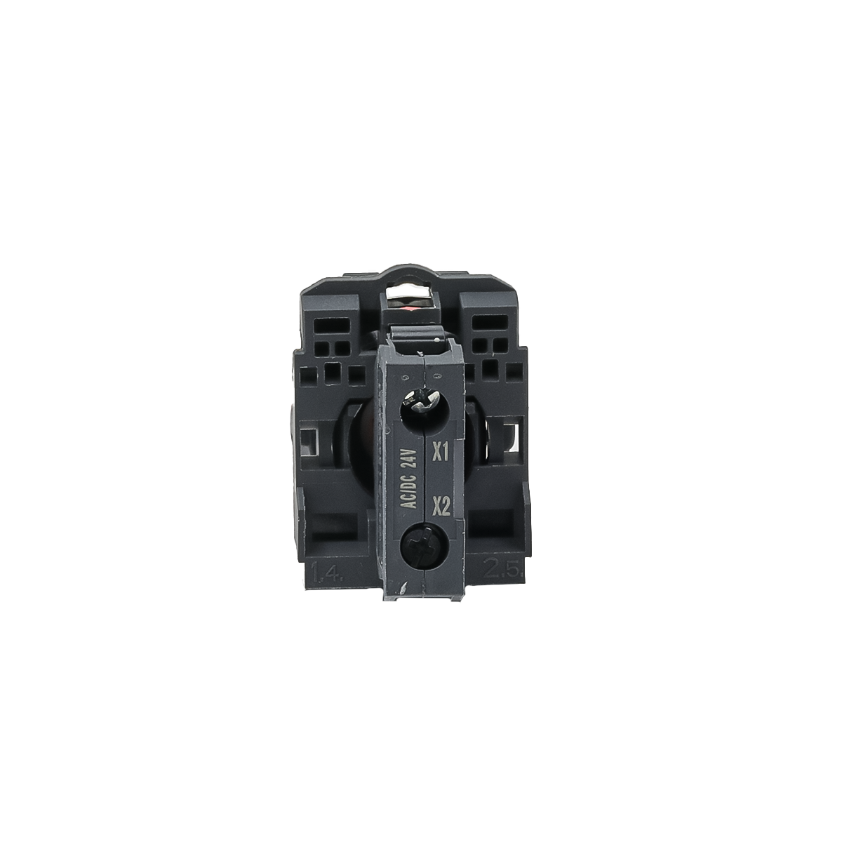 Лампа сигнальная красная, 24V AС/DC, IP65, пластик