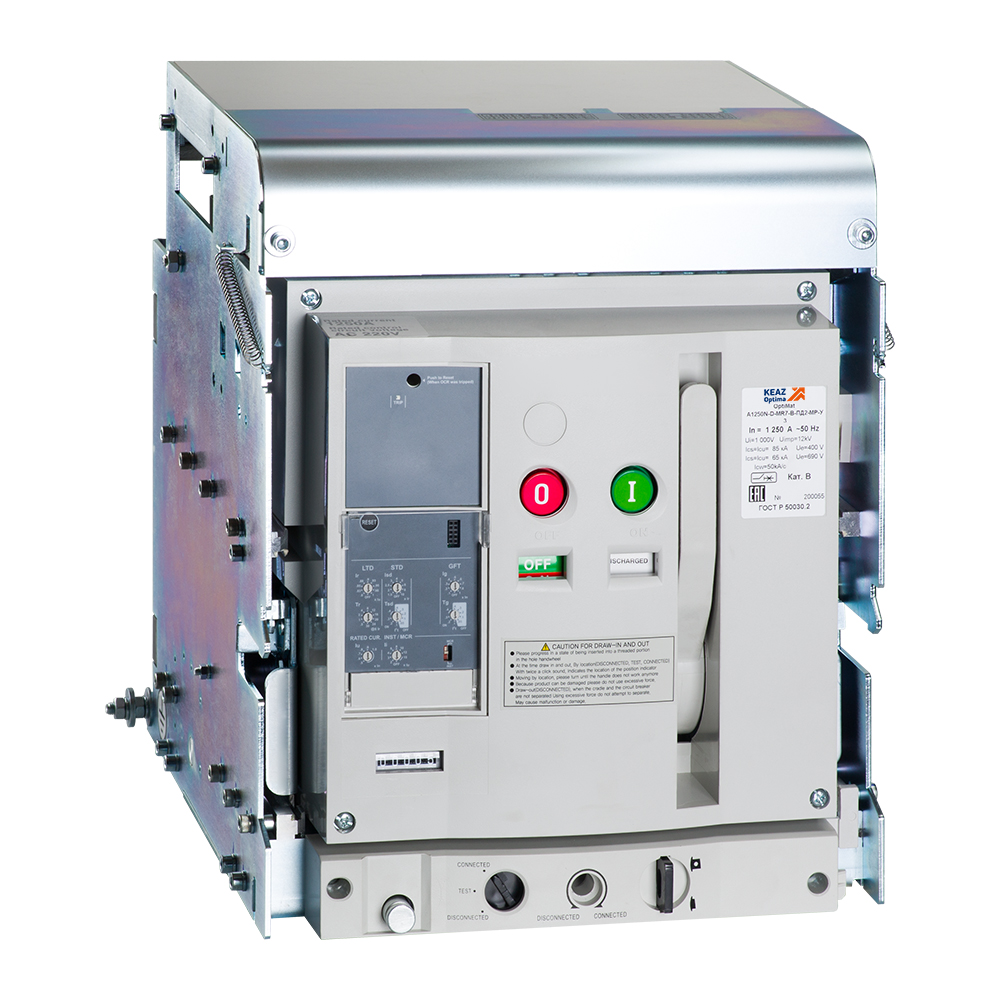 Выключатель автоматический OptiMat A-1600-S2-4P-85-D-MR7.0-B-C2220-M2-P01-S1-03