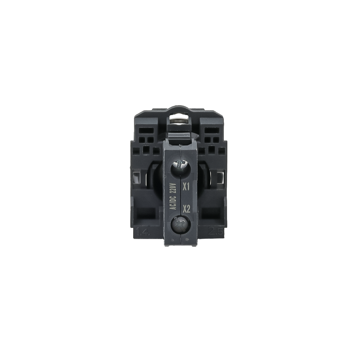 Лампа сигнальная белая, 220V AС/DC, IP65, пластик