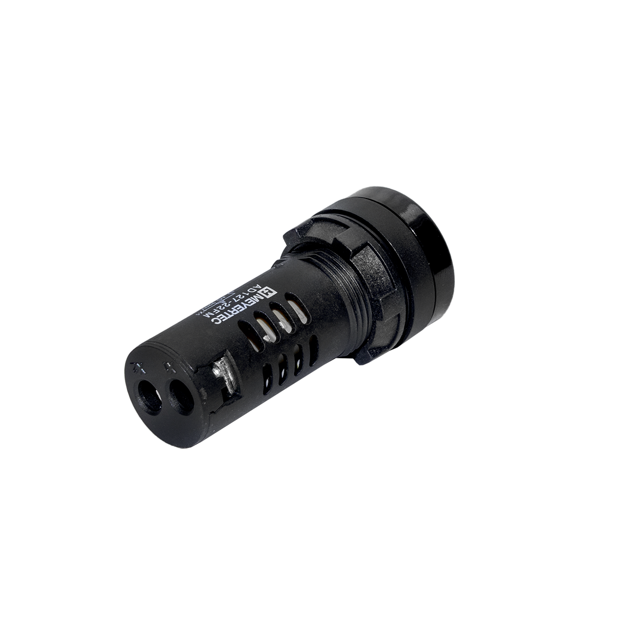 Зуммер без подсветки, 80дБ, черный, 220V AС, IP65, пластик