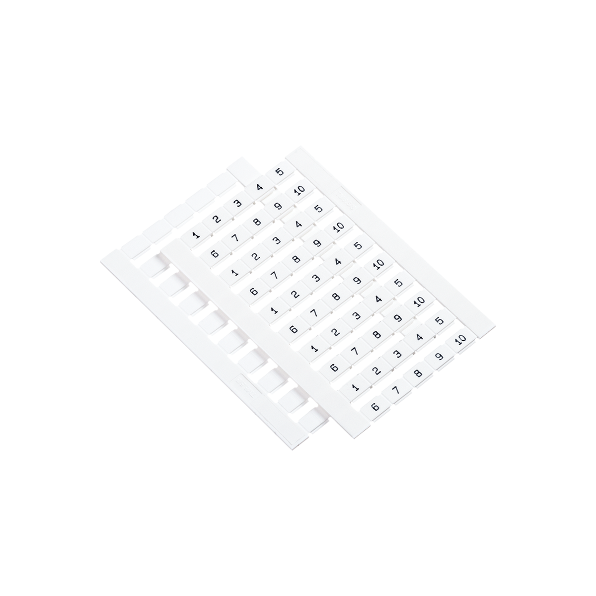 Маркировка пружинных клемм 6, 10, 16 мм², пустая (уп. 100 шт.)