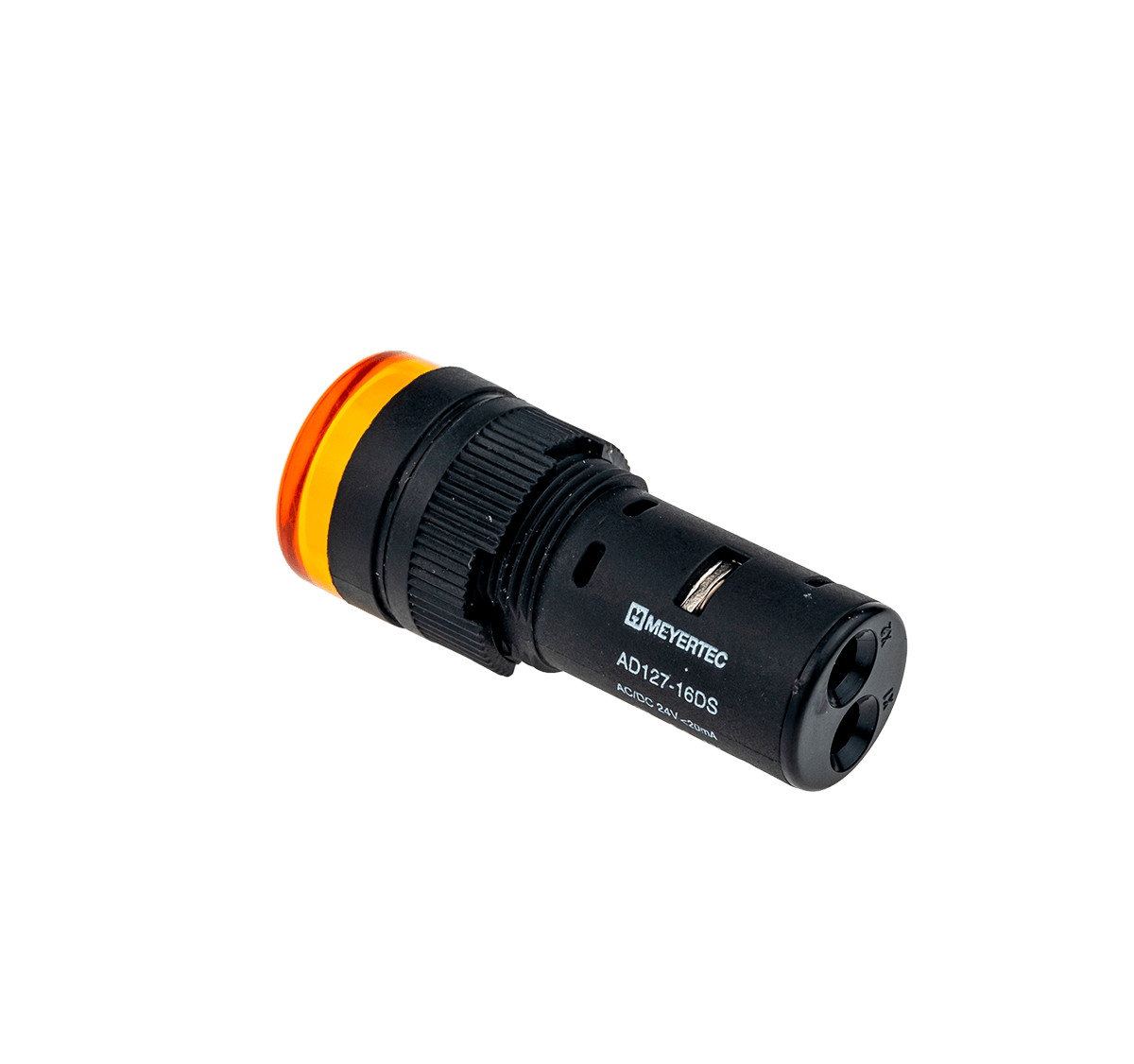Сигнальная лампа 16мм, желтый, 220V AC