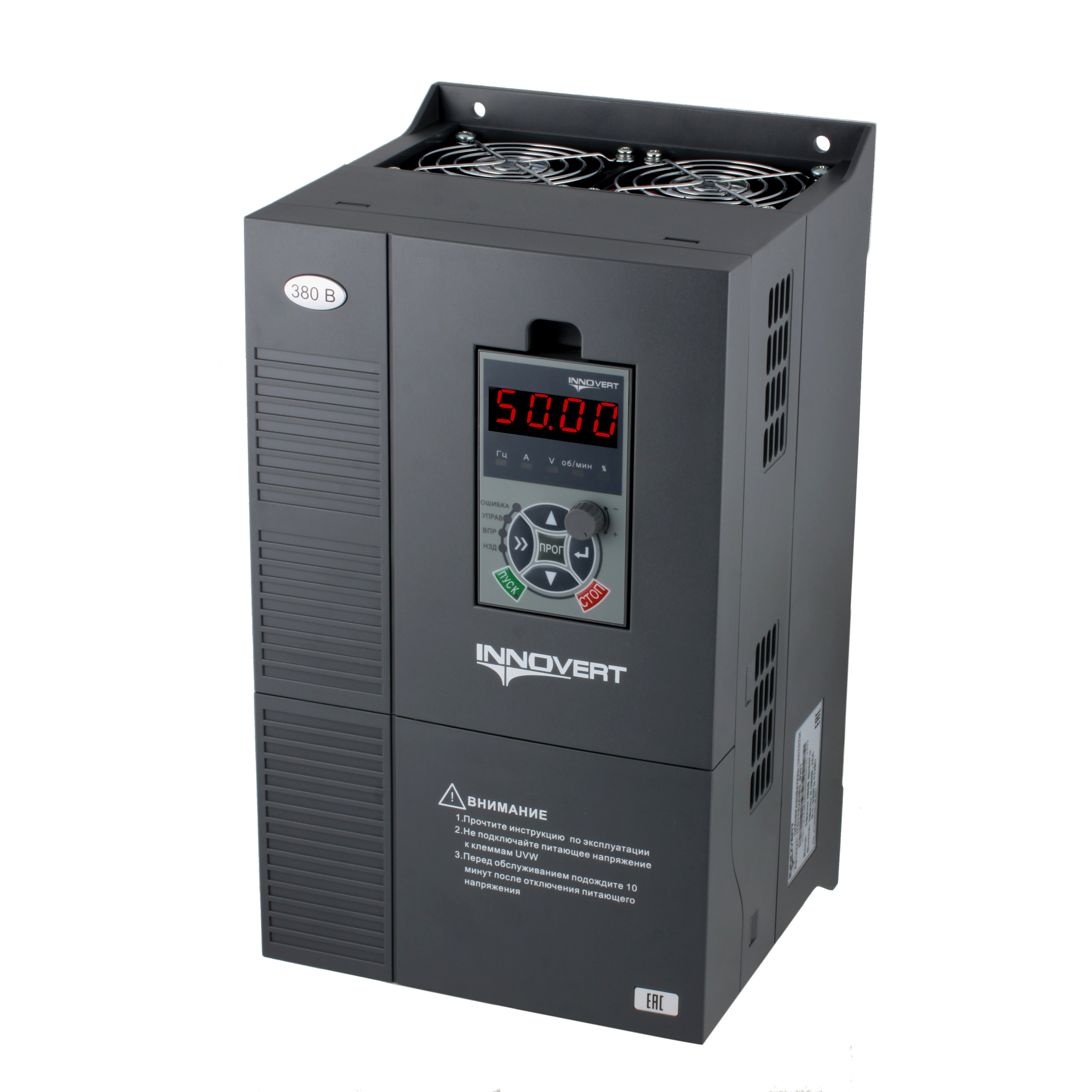 Преобразователь частоты INNOVERT PUMP IHD223P43T (22 кВтx380 В), выходной ток 45А