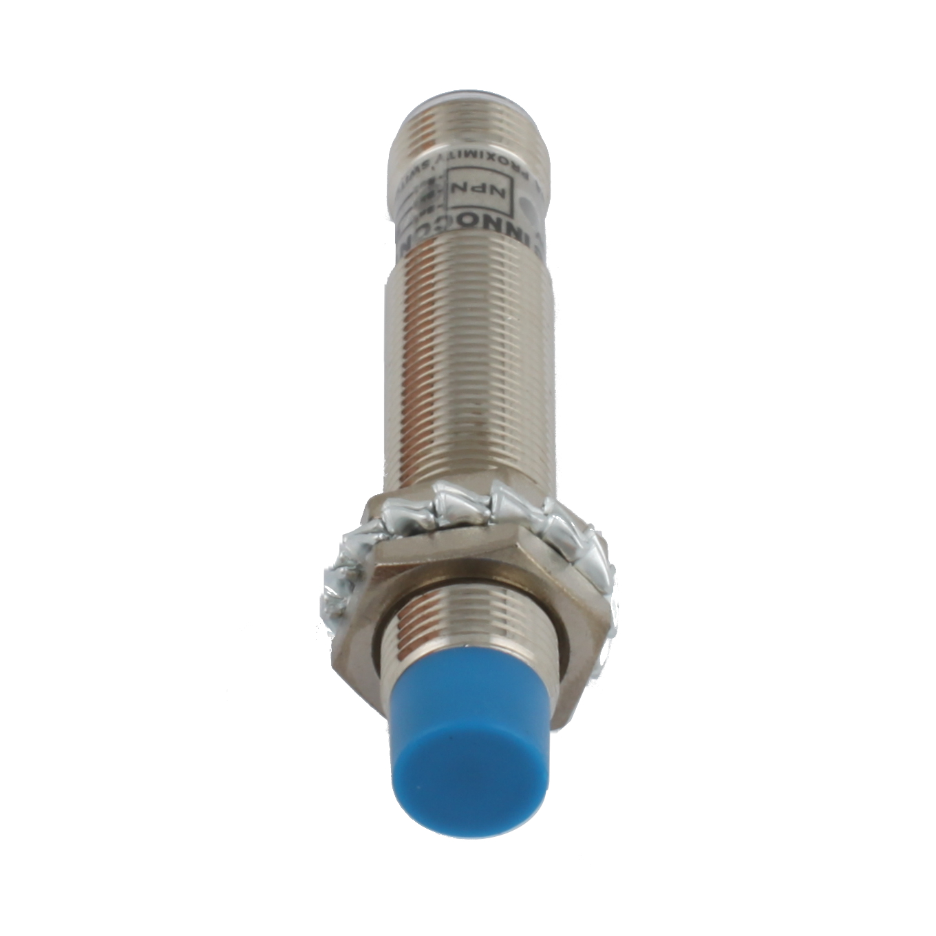 INNOCONT Индуктивный датчик, M12x1, L=61 мм, неэкранированный, зона срабатывания 4 мм, -25 +60 С, 12…24 VDC, IP67, выход: NPN NO, макс. ток 200 мА, разъем M12 SLI-12N4C