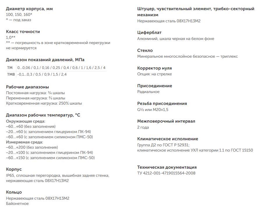 Характеристики Характеристики
