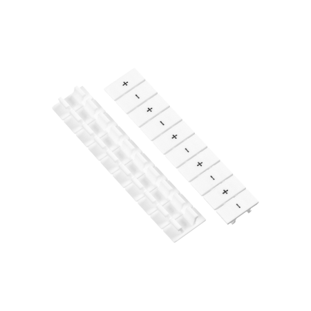 Маркировка клемм push-in DIO, +, - (уп. 120 шт.)