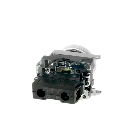 Лампа сигнальная белая, 220V AС/DC, IP65, металл
