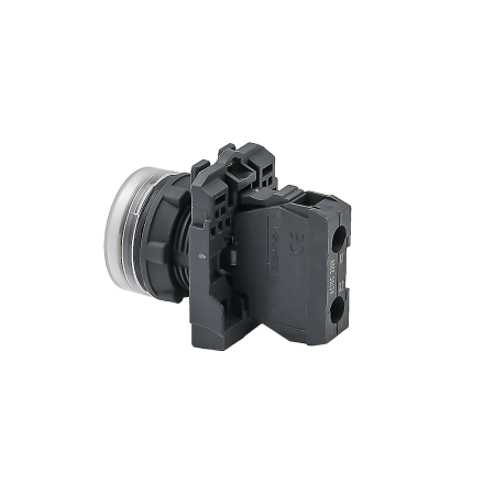 Лампа сигнальная белая, 220V AС/DC, IP65, пластик