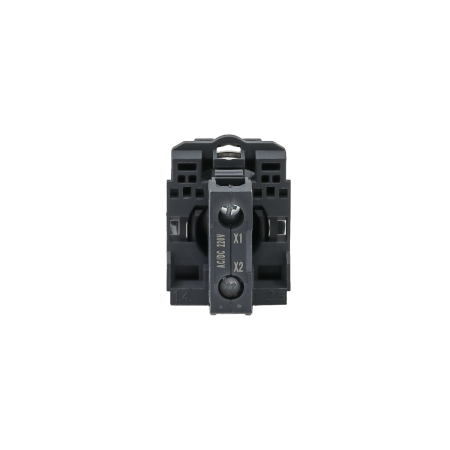 Лампа сигнальная белая, 220V AС/DC, IP65, пластик