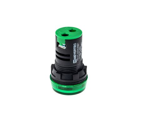 Сигнальная LED лампа, зеленый, 110V AC/DC IP65