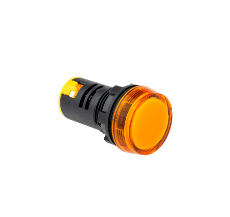 Сигнальная лампа, желтый, 220V AC IP65