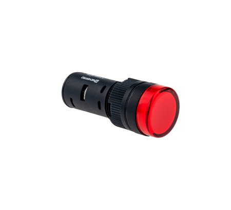 Сигнальная лампа 16мм, красный, 220V AC