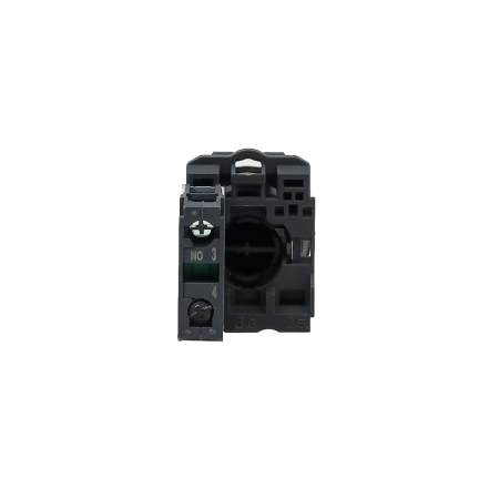 Кнопка плоская зеленая, 1NO, IP65, пластик