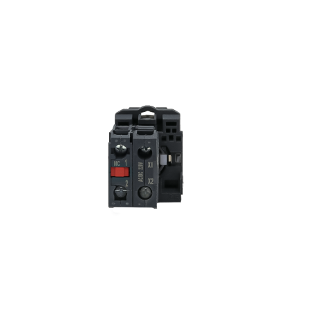 Переключатель  на 2 положения с фиксацией и подсветкой, красный, 1NС, 220V AC/DC, IP65, пластик