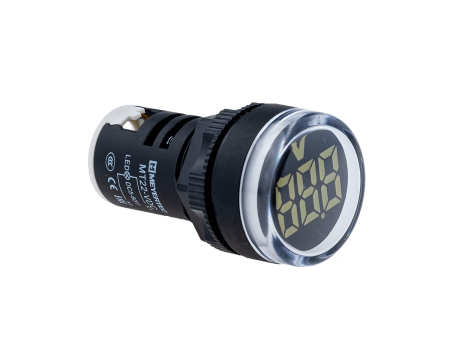 Индикатор напряжения, 5-60V DC, белый