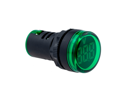 Индикатор напряжения, 5-60V DC, зеленый