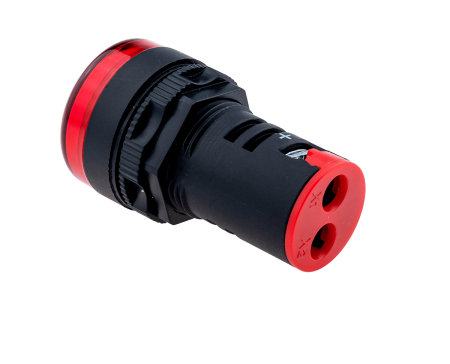 Индикатор напряжения, 5-60V DC, красный