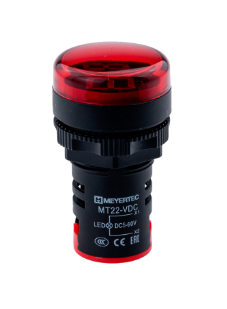 Индикатор напряжения, 5-60V DC, красный