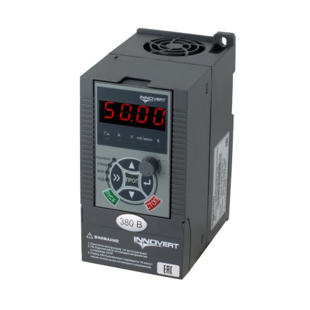 Преобразователь частоты INNOVERT PUMP IHD751P43T (0,75 кВтx380 В), выходной ток 2,5 А