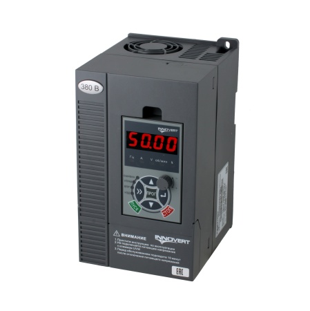 Преобразователь частоты INNOVERT PUMP IHD402P43T (4,0 кВтx380 В), выходной ток 9 А