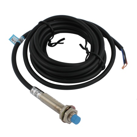 INNOCONT Индуктивный датчик, M8x1, L=49 мм, неэкранированный, зона срабатывания 2 мм, -25 +60 С, 12…24 VDC, IP65, выход: PNP NO, макс. ток 200 мА, кабель 2 м SL-8P2C
